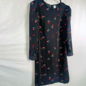 Old Navy floral long sleeve dress